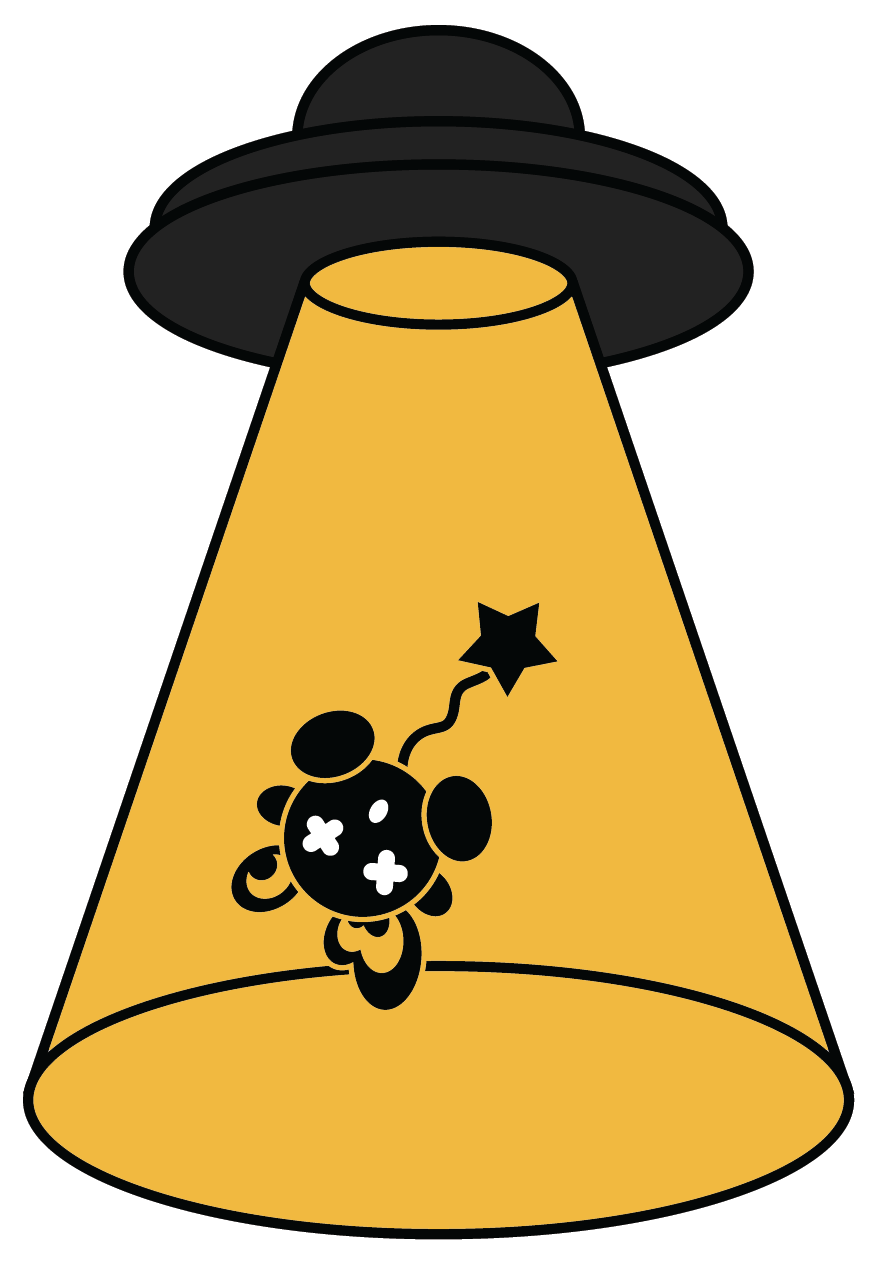 MeCo UFO Gold Pin